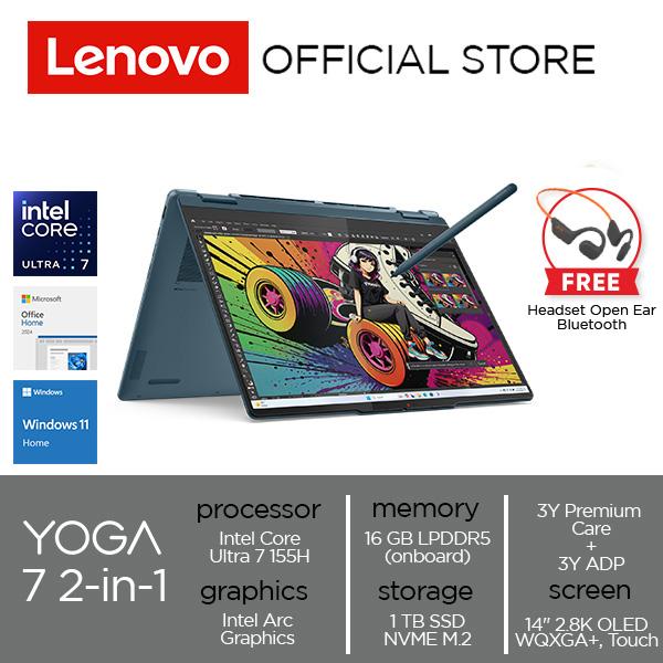 Lenovo Yoga 7 2-in-1 14IML9 Core Ultra 7 155H 16GB 1TB SSD W11 OH 2.8K OLED