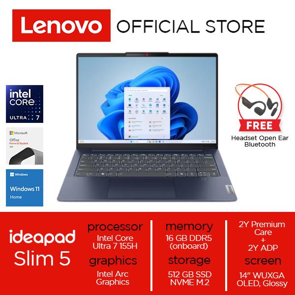 Lenovo IdeaPad Slim 5 14IMH9 Ultra 7-155H 16GB 512GB SSD W11+OHS 14" WUXGA OLED